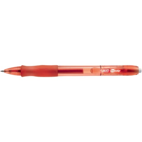 Penna gel a scatto BIC Gel-ocity 0,7 mm rosso 829159